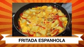 Receita de Fritada Espanhola  Web à Milanesa [upl. by Salokkin]