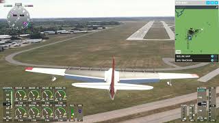 MSFS Fly around Green Bay Austin Straubel Airport [upl. by Akimrehs268]