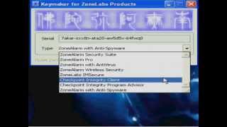 zone alarm keygen [upl. by Rahcir]