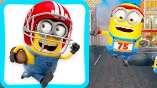 JOGGER MINION Despicable Me Minion Rush iPhone Gameplay [upl. by Atiuqrahc661]