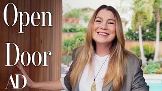 Inside Ellen Pompeo’s Midcentury Malibu Beach House  Open Door  Architectural Digest [upl. by Rebmak335]