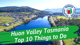 🍎 Huon Valley Tasmania  Top 10 Things to Do  Discover Tasmania [upl. by Jilleen841]