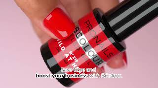 PRONAILS BCOLOUR timesaving 1layer colour gel in a bottle [upl. by Aztinay]