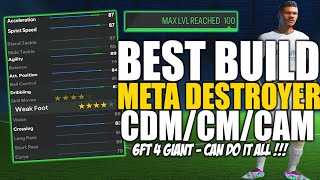 FC 24  NEW UNSTOPPABLE Pro Clubs CDM Build AllRounder MAX LEVEL 100 CAN DO IT ALL [upl. by Santoro]