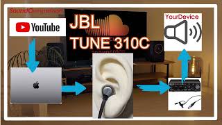 JBL TUNE310C vs Sound Sourceemma wallaceChinese IEMs InEar headphones Sound Comparison [upl. by Arded]