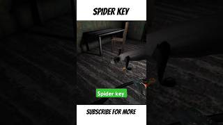 Spider key granny sigmarule granny2 gaming granny sigma youtubeshorts ytshorts granny3 [upl. by Enyleuqcaj]