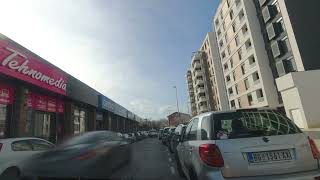 Serbia Drive  Smederevo to Belgrade  4 February 2024 Timelapse w House Music [upl. by Kaitlyn]