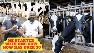 He Started With One COW and Now Has Over 30 Producing 10000 Litres Of Milk Per Month [upl. by Aiela]