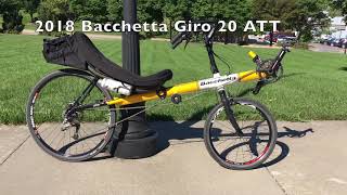 Bacchetta 2018 Giro 20 ATT Recumbent Review [upl. by Solotsopa]