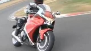 Honda VFR1200F in action [upl. by Moncear803]