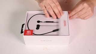 BeatsX Abrimos la caja de los nuevos audífonos inalámbricos de Beats [upl. by Horbal829]