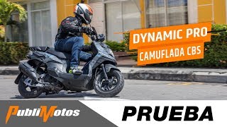 Prueba AKT Dynamic Pro 125 Camuflada con CBS [upl. by Aivlys]