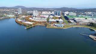 Lake Ginninderra Drone footage [upl. by Balbur]