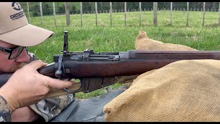 Shooting the Lee Enfield No4 MK1 [upl. by Eartha]