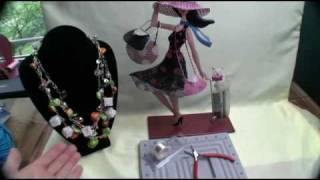 How To Crochet 3 Wire Chain Personalized Necklace [upl. by Rothenberg]