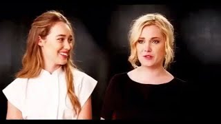 Alycia Debnam Carey And Eliza Taylor Funny Moments [upl. by Clothilde408]