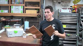 60  Review of Aqua Coat Grain Filler and Festool Granat Sheets [upl. by Notled44]