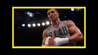 Wie lange bräuchte Klitschko um fit zu werden [upl. by Nairod]