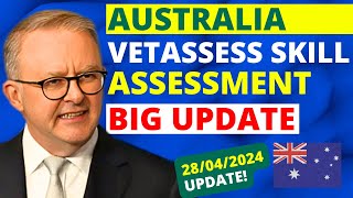 Australia VETASSESS Trade Skill Assessment Changes 2024  VETASSESS Skill Assessment [upl. by Cimbura992]