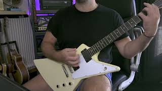 Gibson Explorer vs Gibson Les Paul  Metal [upl. by Audette599]