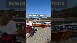 What to Do in Porvoo  Finland  Sawmill Island Tour [upl. by Nnylak335]