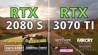 RTX 2080 SUPER VS RTX 3070 TI  RYZEN 5 5600X [upl. by Brendon207]