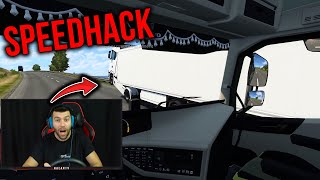 E YUH ARTIK  BU KADARI DA PES  SPEEDHACK KÖKLEYEN ADAM  ETS2MP [upl. by Jerome]