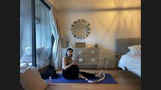 Yoga for Stress Relief w Sara Ivanhoe  Pt 1 [upl. by Asserak819]