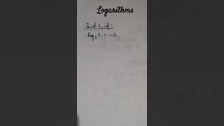 Logarithms ‼️ maths logarithms [upl. by Nilyahs779]