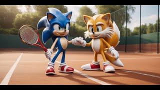 11 Sonic and friends playing tennis ENG SUBTITLES [upl. by Vaules467]