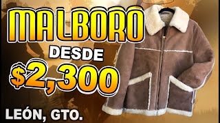 Elite piel Fabricante de Chamarras Marlboro leather en leon guanajuato abrigo jackets fabric [upl. by Eelidnarb57]