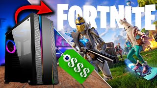 💸PC GAMER ECONÓMICA para JUGAR FORTNITE COMPETITIVO a 144 FPS [upl. by Sperry562]