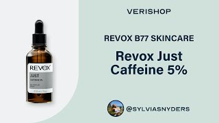 REVOX B77 SKINCARE Revox Just Caffeine 5 Review [upl. by Llebanna]