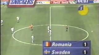 Rumania 2 Suecia 2 45 Relato Jose Gabriel Mundial 1994 Los goles [upl. by Retxab16]