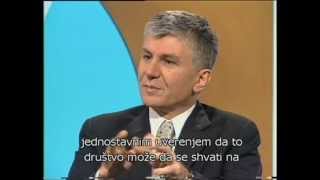 Zoran Djindjic  intervju na nemackom jeziku [upl. by Nemraciram]