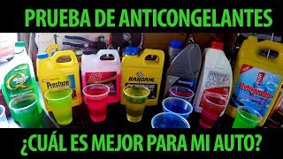 Prueba de Anticongelantes Cual es Mejor para Mi Auto [upl. by Annaiviv352]