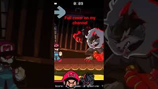 fnf hatred Mario Vs Lycurgus fnf fnfmod fridaynightfunkin fnfcover fnfmods shortvideo shorts [upl. by Aserehs]