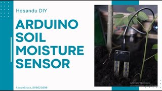 Arduino Soil Moisture Sensor Tutorial [upl. by Latia]