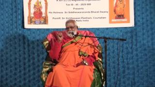 Courtallam Swamiji October 25 2015 Hanuman Temple Frisco [upl. by Nolie299]