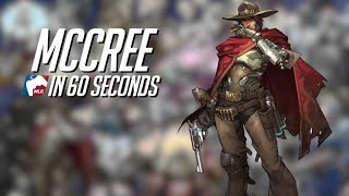 McCree in 60 Seconds OW60 [upl. by Natie908]