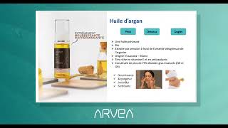 Présentation des différents produits de la gamme Cosmétique Arvea [upl. by Cristabel478]