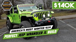 140K Jeep Wrangler JL Build Americas Most Wanted 4x4 [upl. by Alikat808]