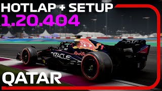 OLD See New Record Video  F1 23 QATAR Hotlap  Setup 120404 [upl. by Havens]