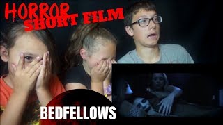 FNSHF28 quotBedfellowsquot  Short Horror Film Reaction  dthreeHorrorGiveaway [upl. by Artemed]