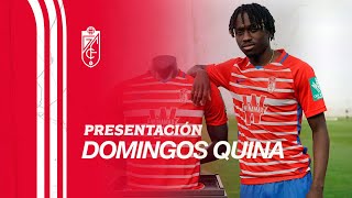 Así fue la presentación de Domingos Quina [upl. by Ingrid]