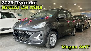 Hyundai Grand i10 NiOS Magna AMT Nice Car Yar ❤️ Grand i10 NiOS 2024 [upl. by Morey939]