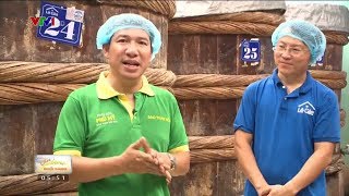 Chào buổi sáng VTV1 cùng táo Kinh Tế và nước mắm truyền thống Lê Gia [upl. by Enileme]