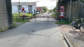 Bahnübergang Hilgenstiege Bad Bentheim [upl. by Shaw788]