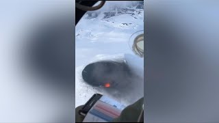 Chile Military fly over Villarica volcano as alert raised to orange  AFP [upl. by Anton352]