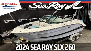 2024 Sea Ray SLX 260  MarineMax Rogers [upl. by Ffej674]